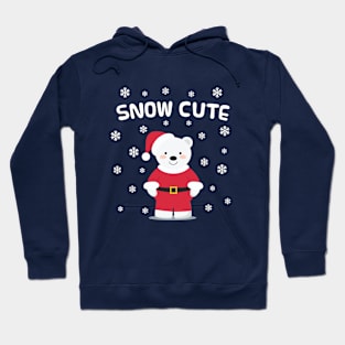 Christmas Santa Bear Hoodie